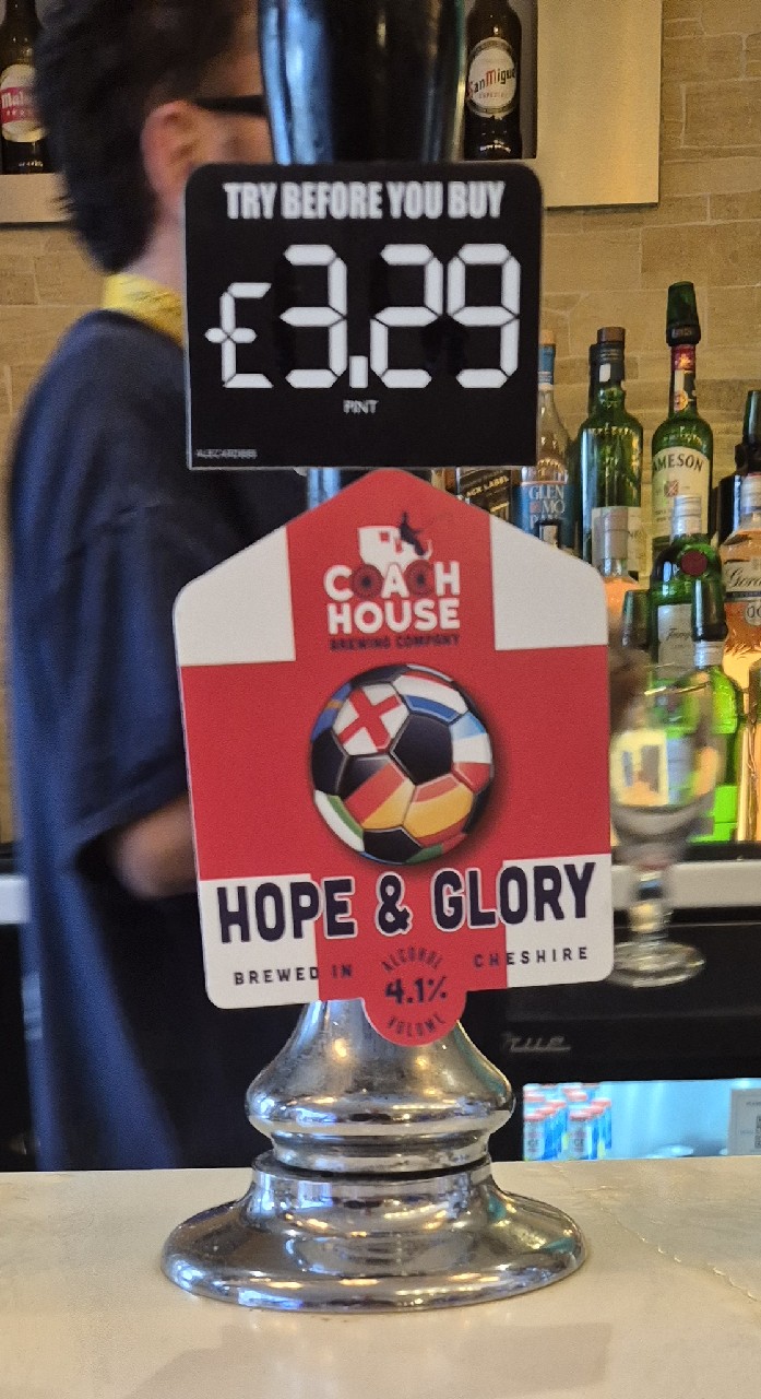 Hope & Glory, The Coach House Brewing Co