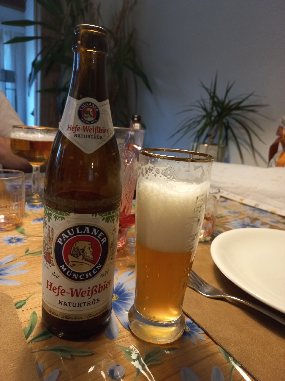Paulaner Hefe-Weißbier Naturtrüb / Weissbier / Hefe-Weizen, Germany