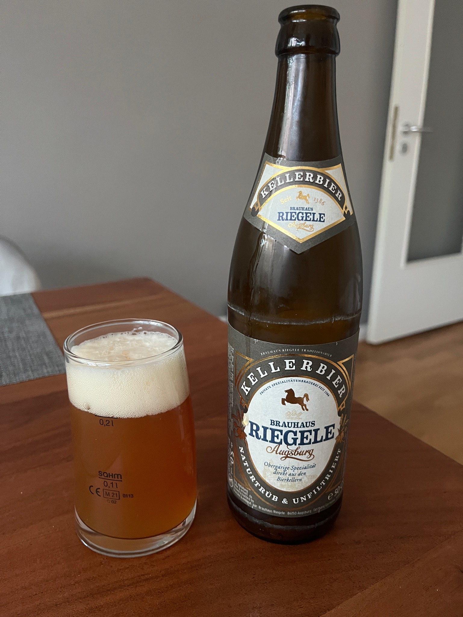 Riegele Kellerbier, Germany