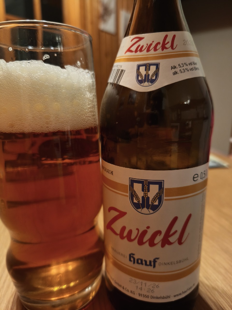 hauf zwickl, Brauerei Hauf Dinkelsbühl