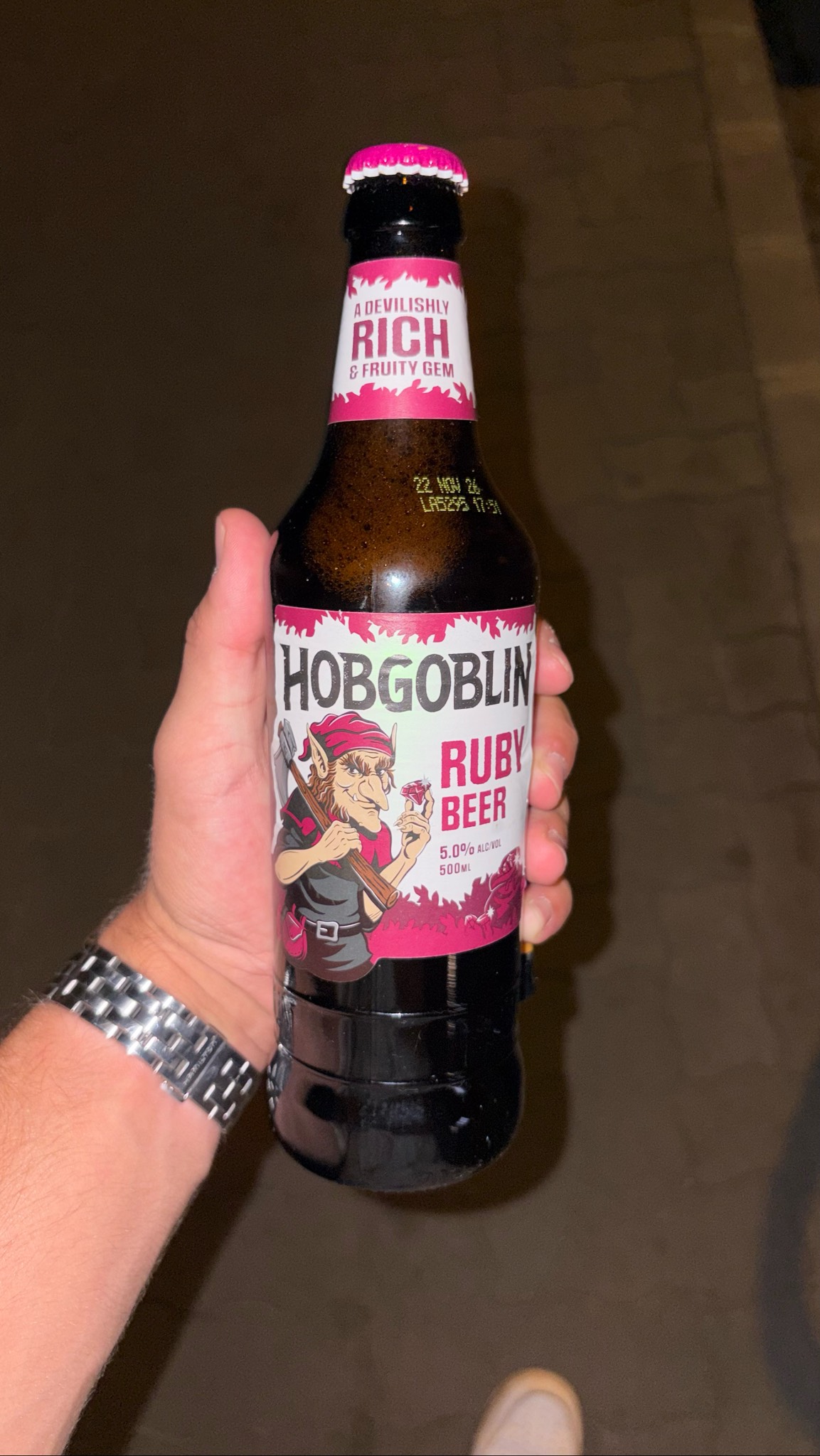 Hobgoblin Ruby, Wychwood Brewery (Marston's Brewery)