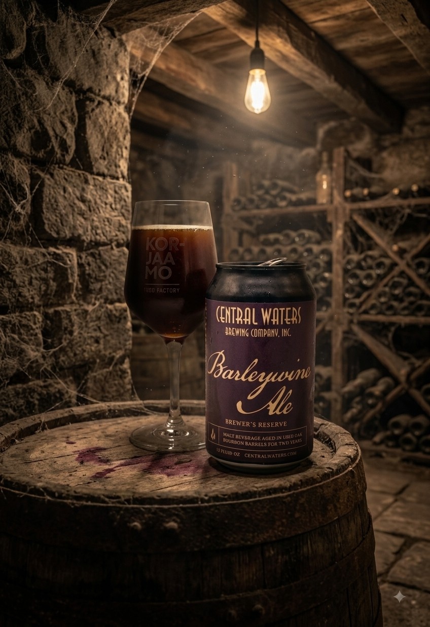 2 Year Aged Brewer's Reserve Barleywine Ale (2026), Central Waters Brewing Company