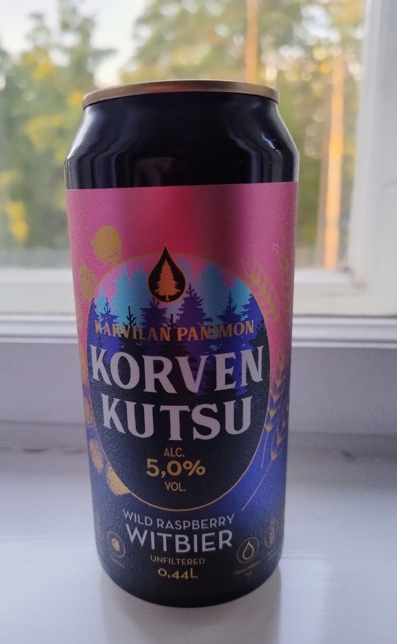Korven Kutsu Wild Raspberry Witbier, Finland