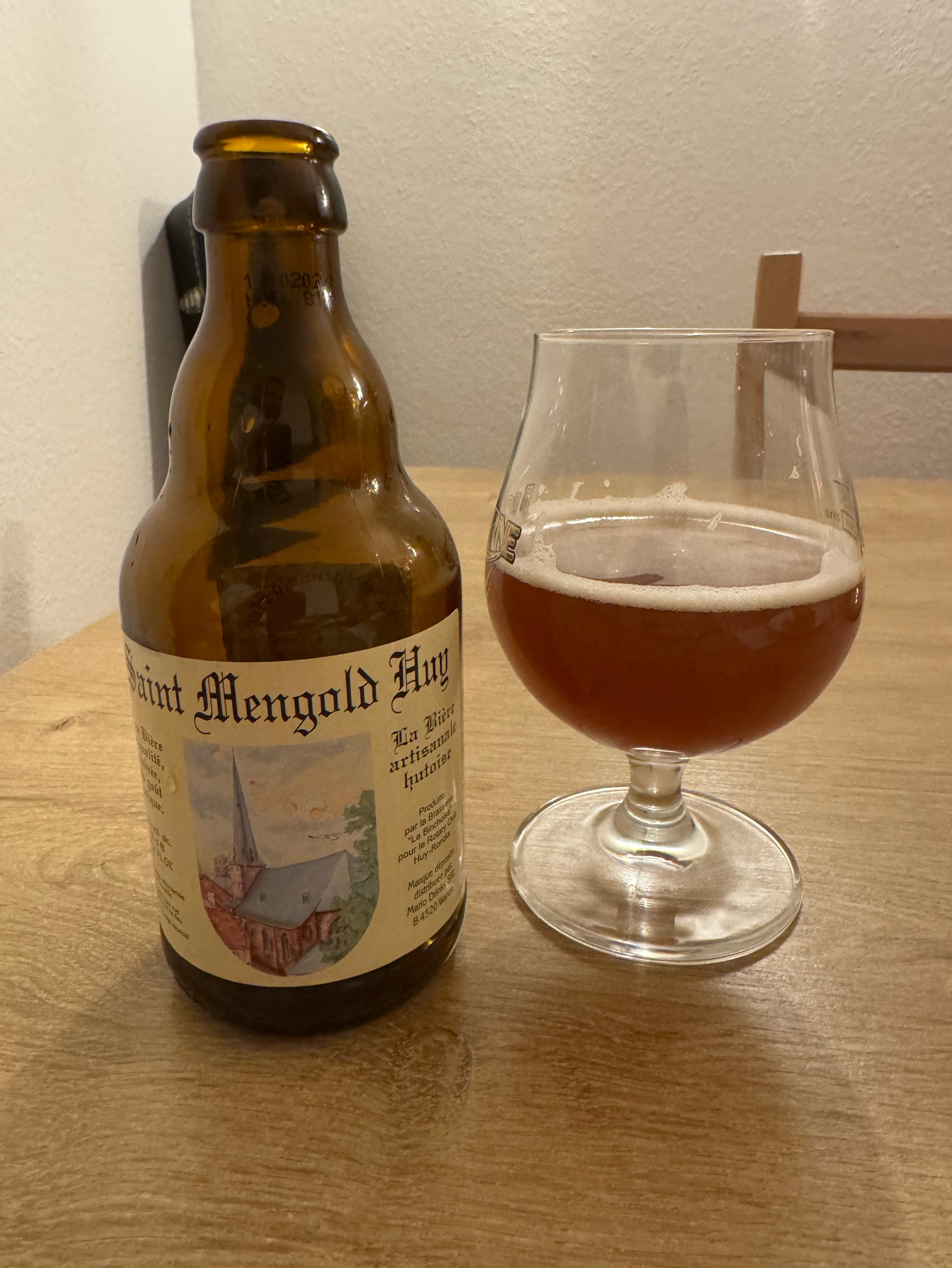 Saint Mengold Huy, Brasserie La Binchoise