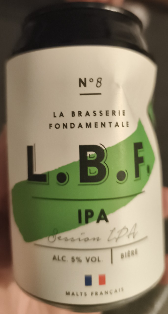 L.B.F. N°8 IPA Session IPA, France