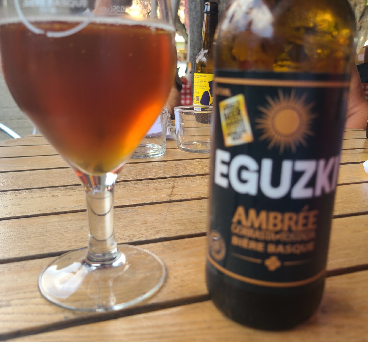 Eguzki Gorrasta Ambrée, La Brasserie Du Pays Basque