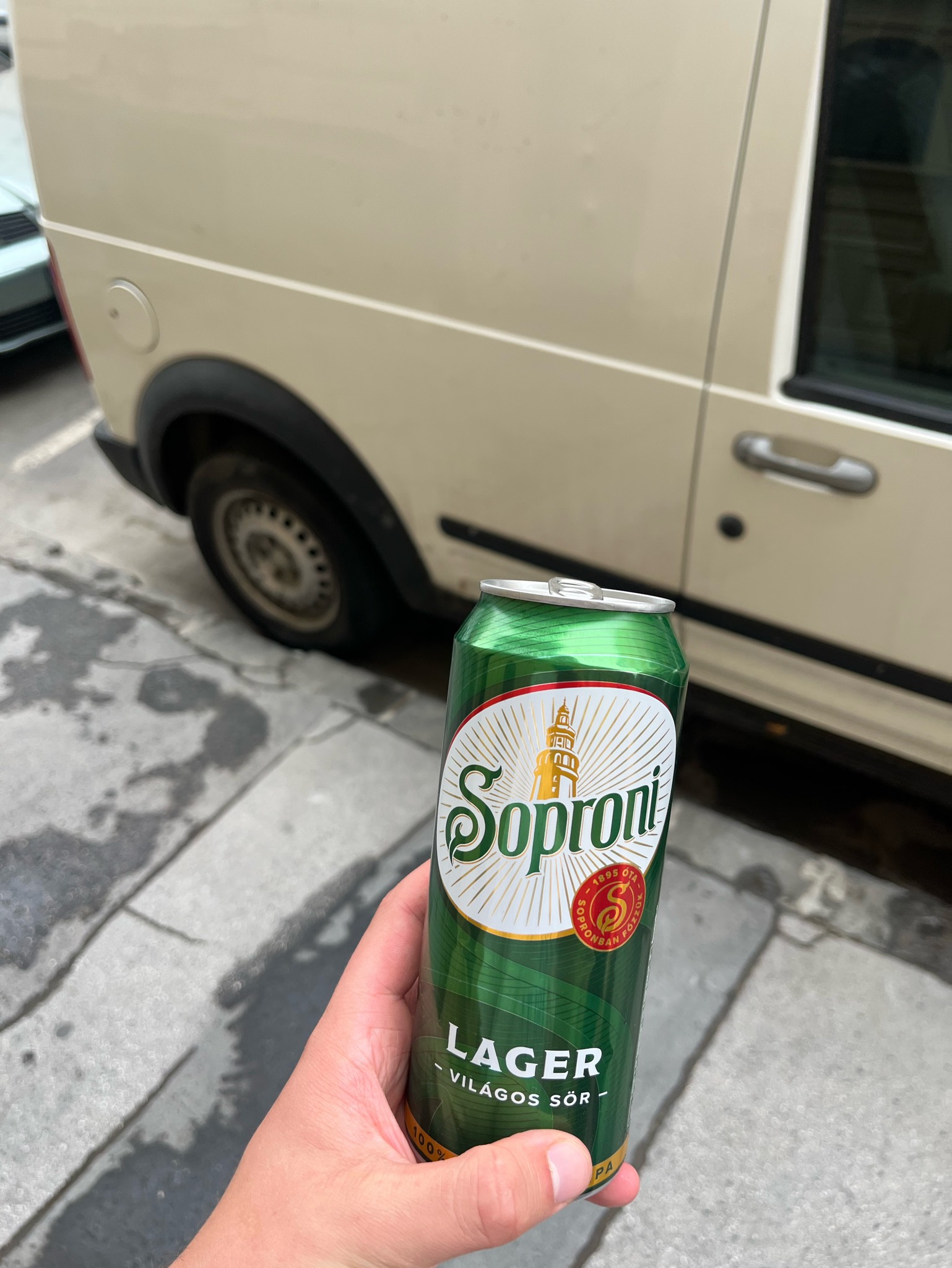 Soproni Lager világos sör, Soprony Brewery (Heineken Hungária)
