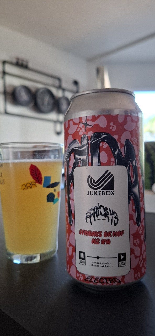 Ffridays Dr Hop NZ IPA, Brasserie Jukebox