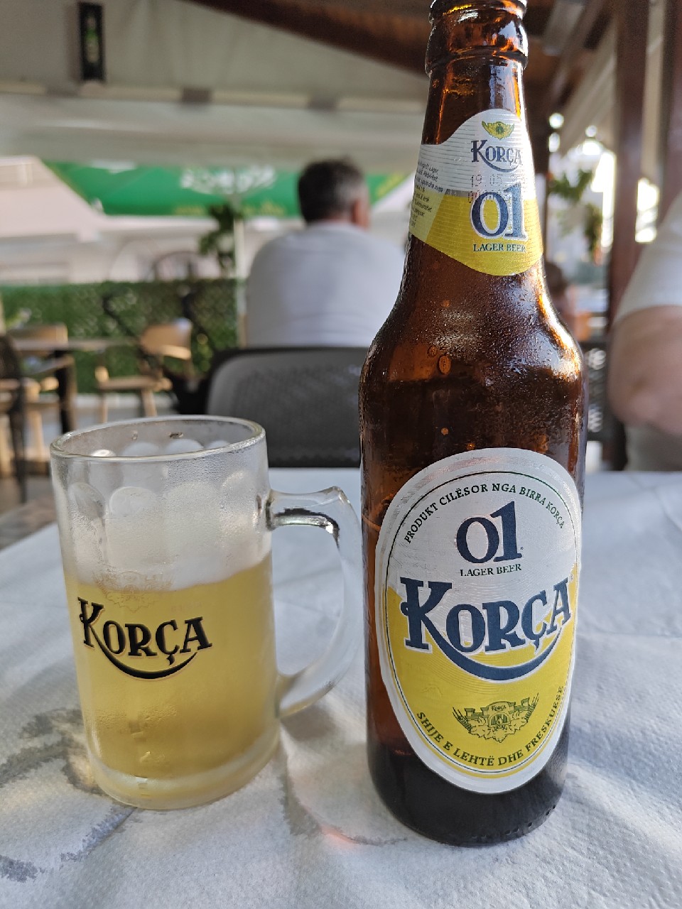 Korça 01 Lager Beer, Birra Korça