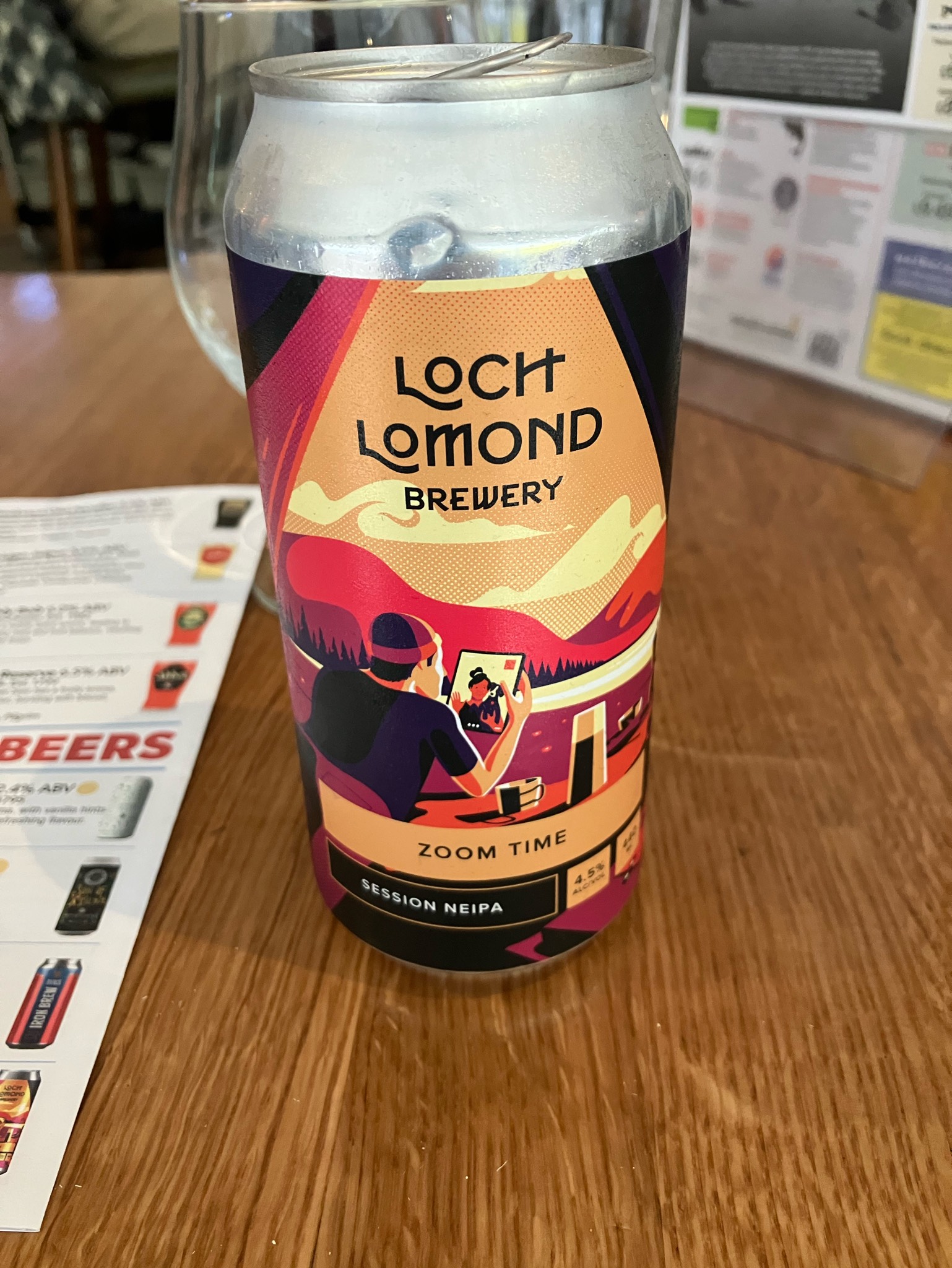 Zoom Time, Loch Lomond Brewery