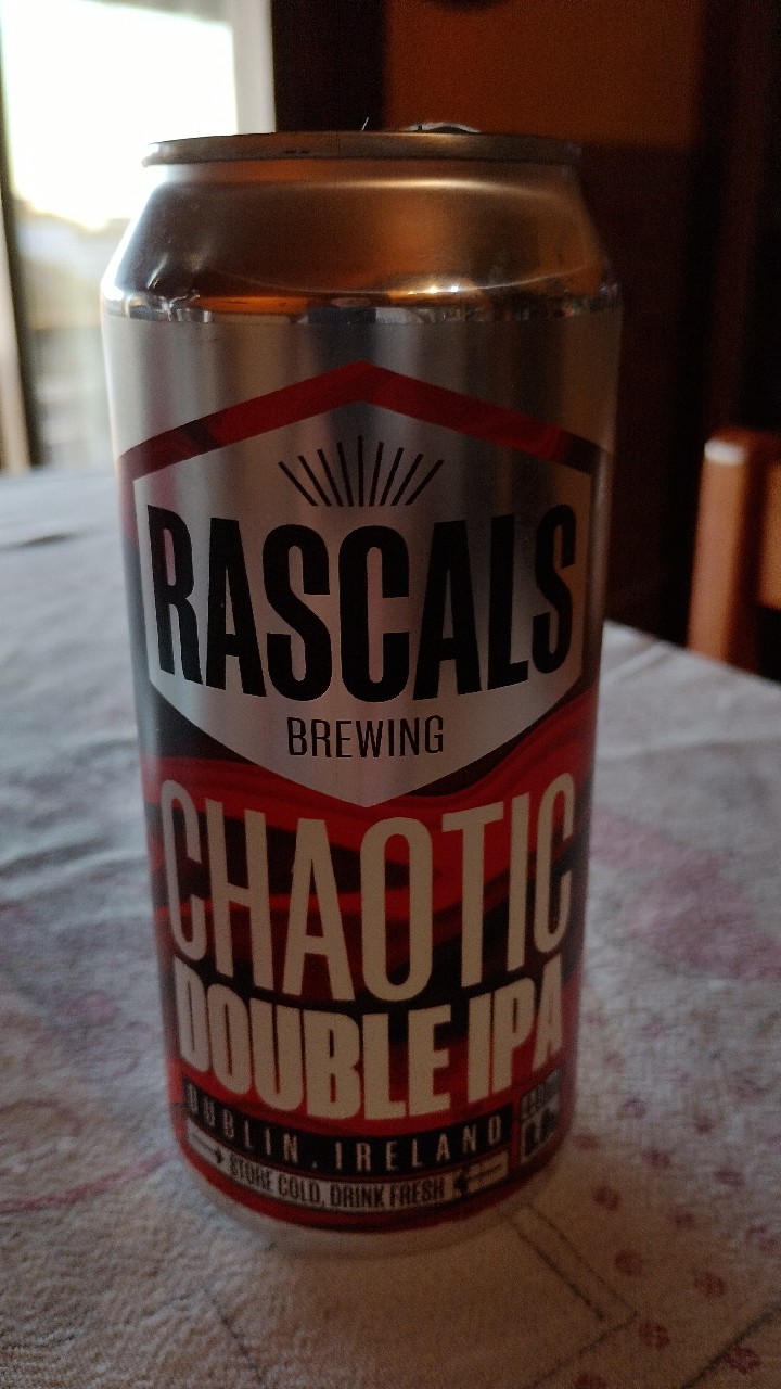 chaotic double ipa, Rascals Brewing Company