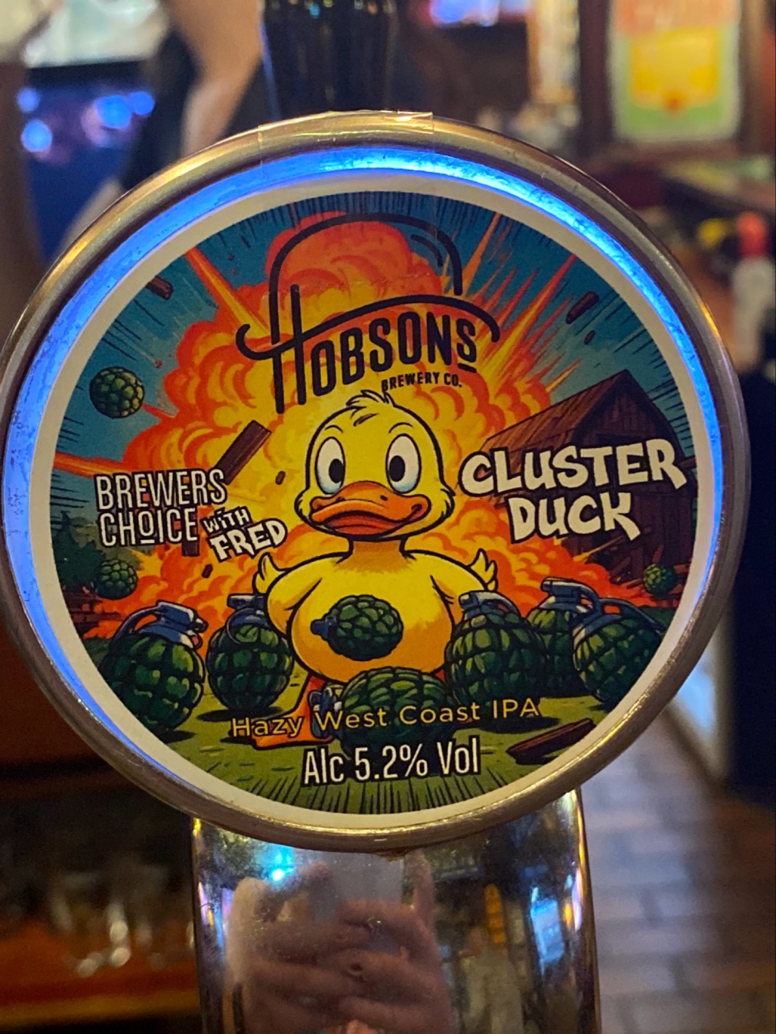 Hobsons Cluster Duck, Hobsons Brewery