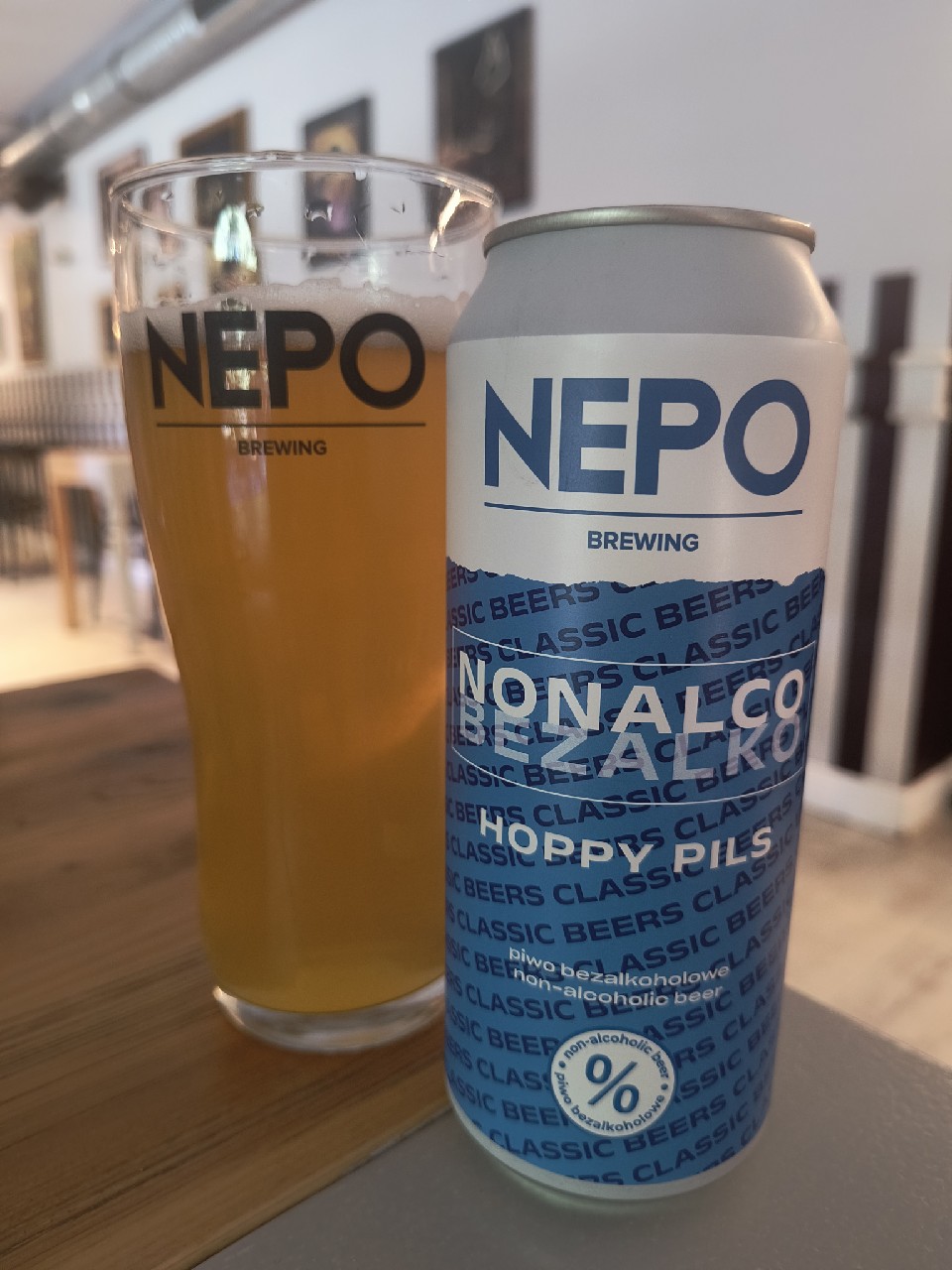 Nonalco Bezalko Hoppy Pils, Nepo Brewing (Browar Nepomucen)