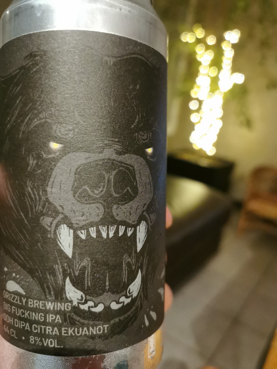 Big Fucking IPA, Brasserie Grizzly