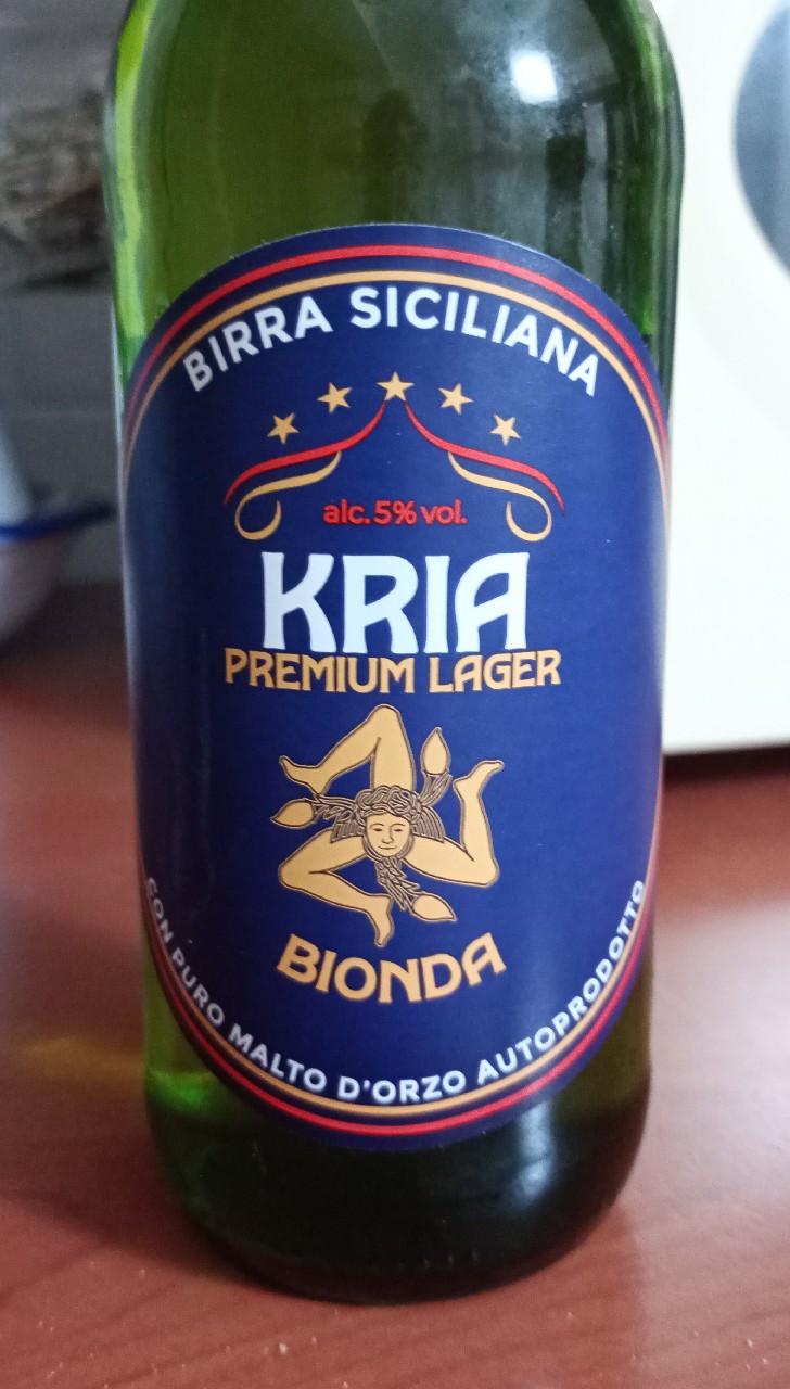 KRIA Premium Lager, Italy