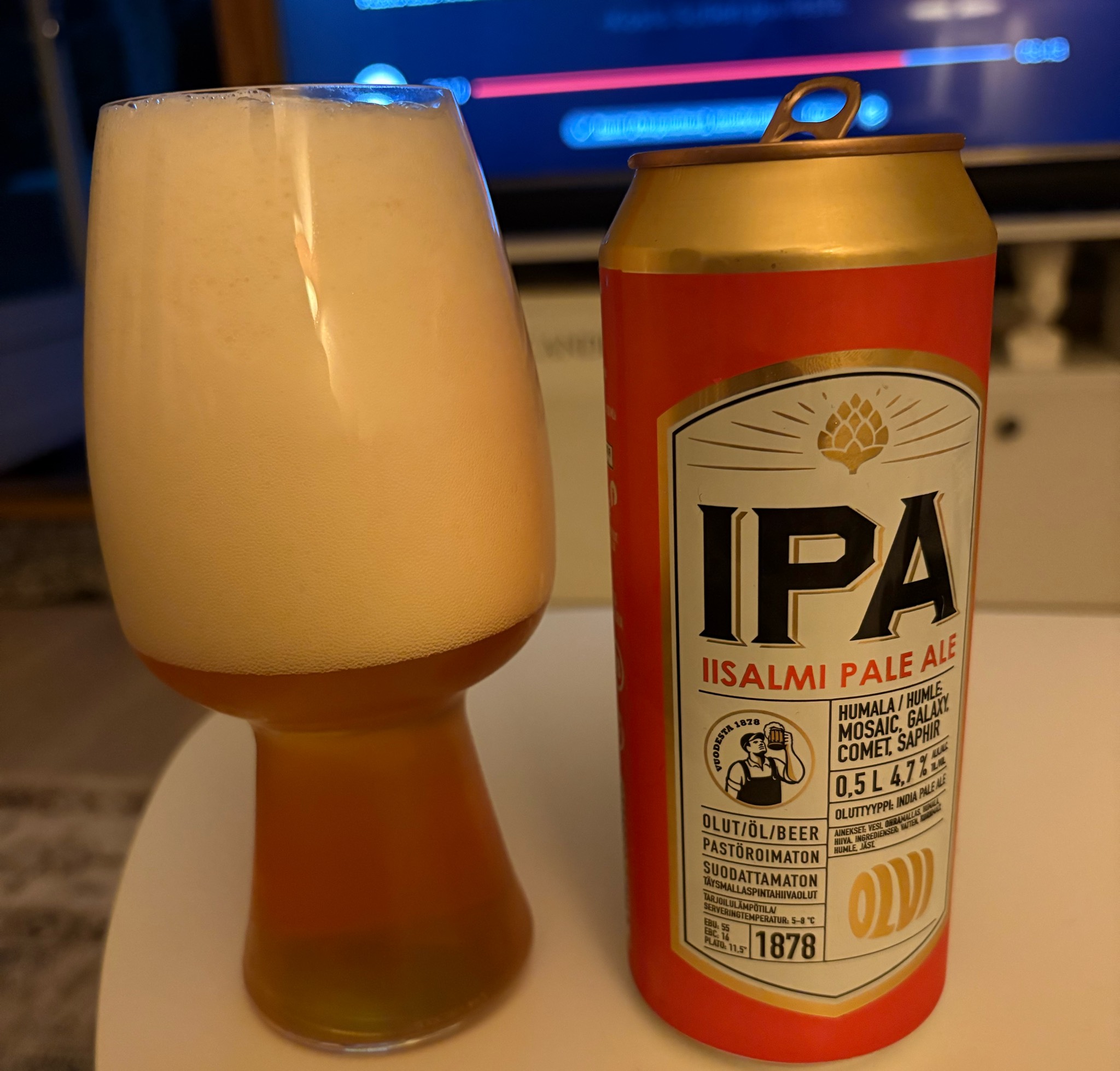 Olvi IPA 4.7%, Finland