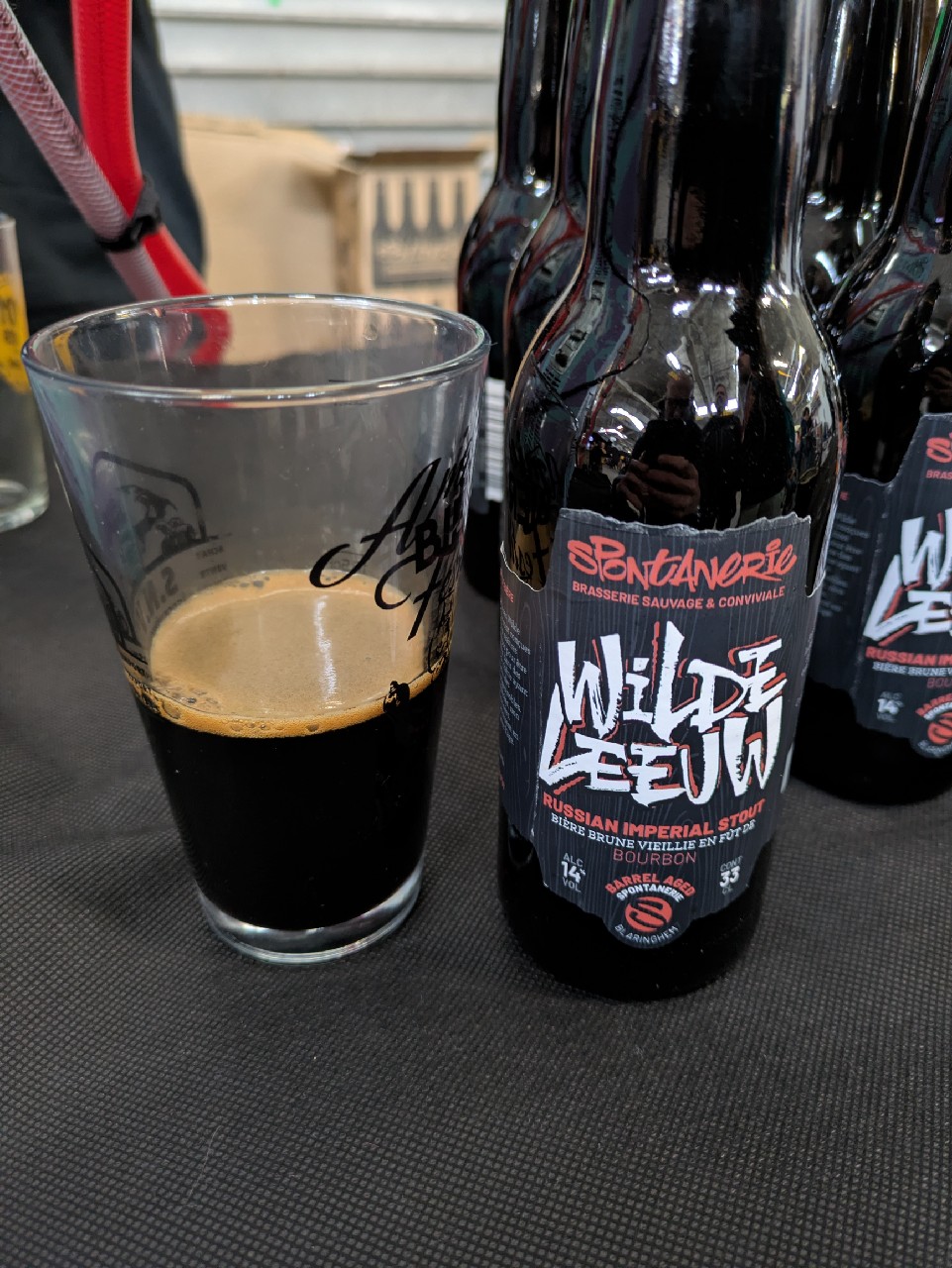Wilde Leeuw Russian Imperial Stout Bourbon, Spontanerie
