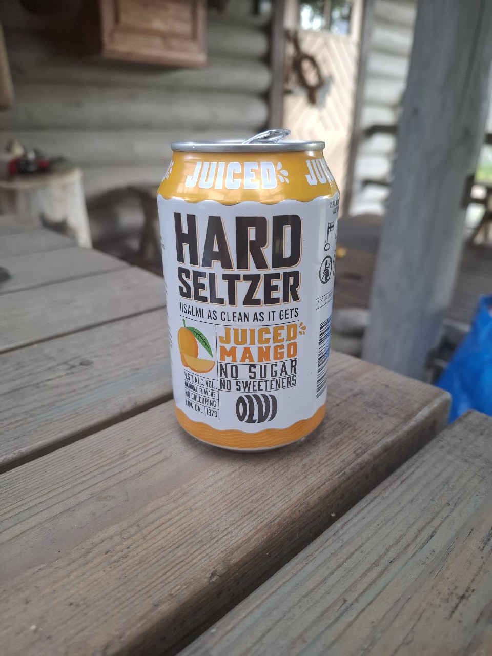 Hard Seltzer Juiced Mango, Finland