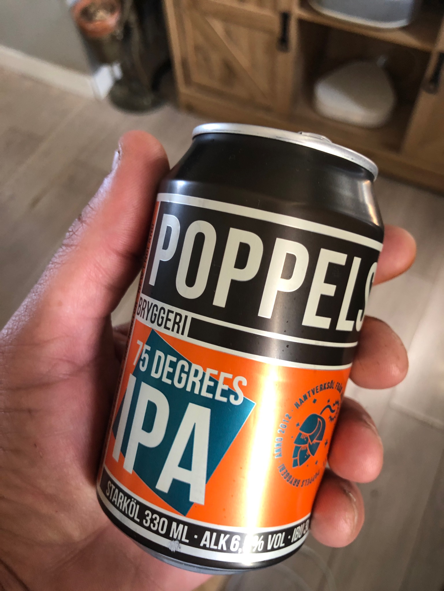 75 Degrees IPA, Sweden