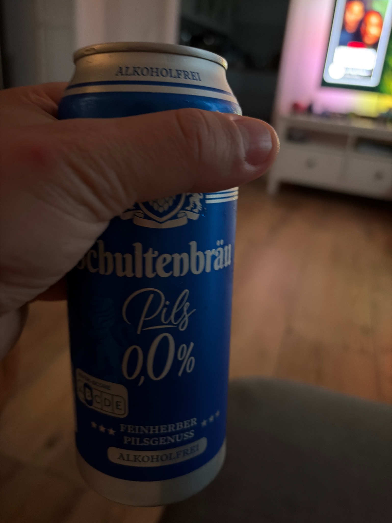 Schultenbräu Pils 0,0%, Herforder Brauerei (Warsteiner)