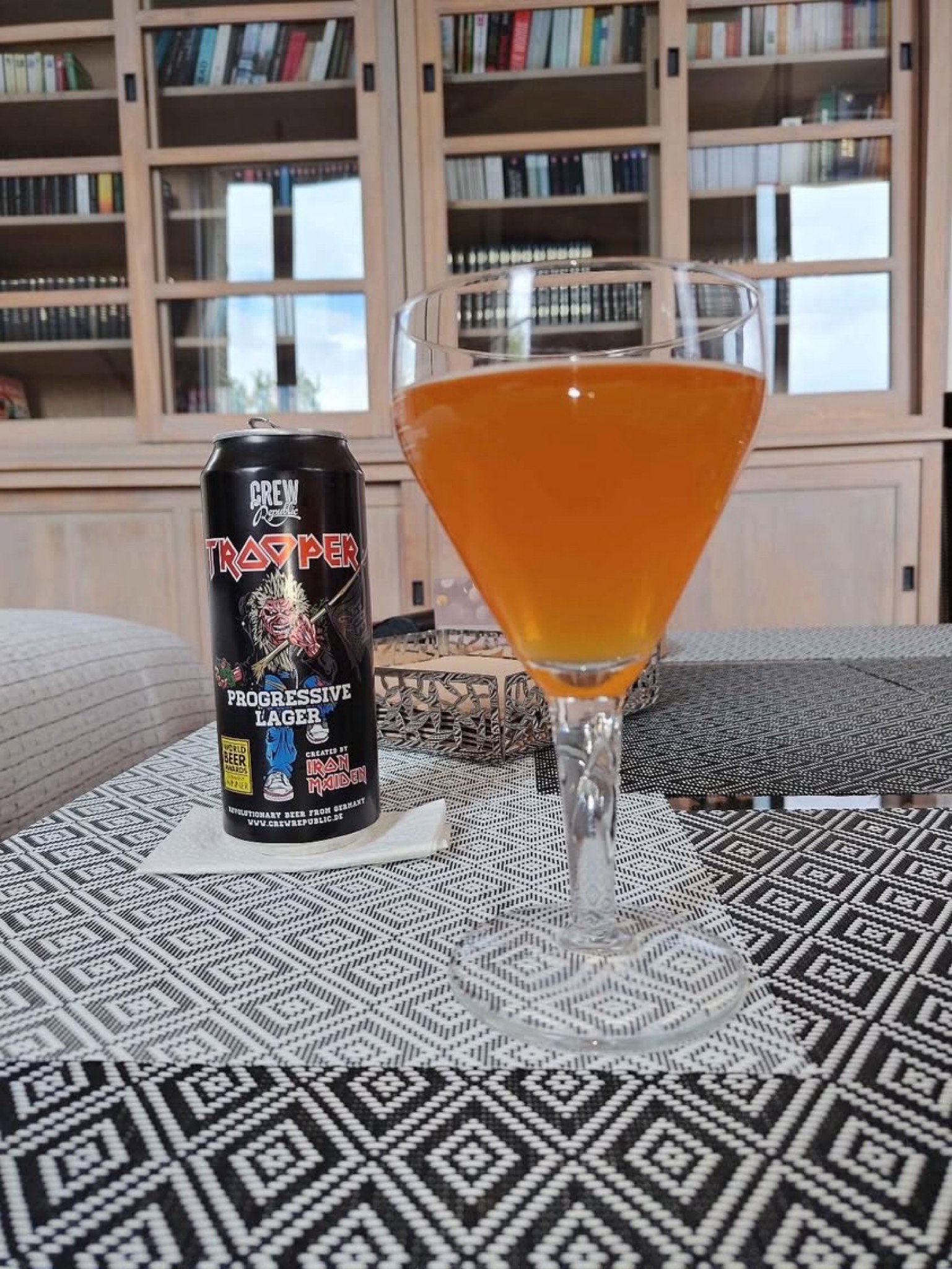 Trooper Progressive Lager, CREW Republic Brewery