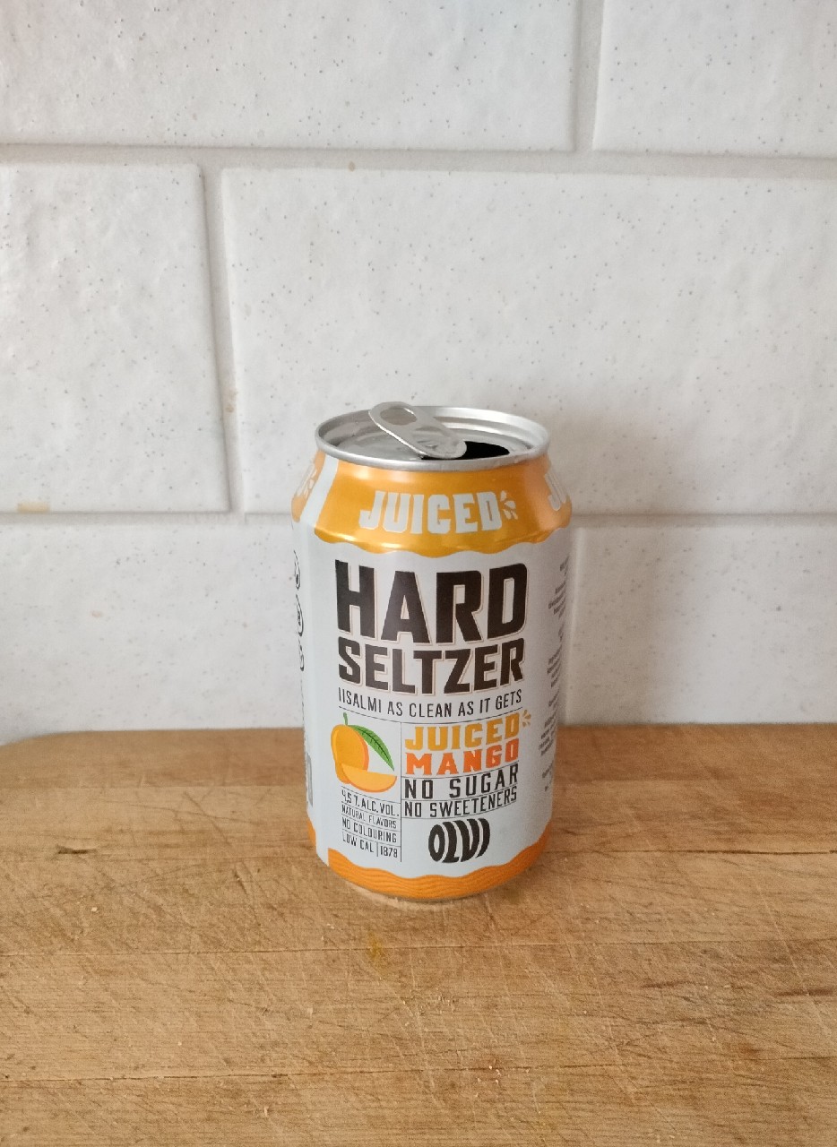 Hard Seltzer Juiced Mango, Finland