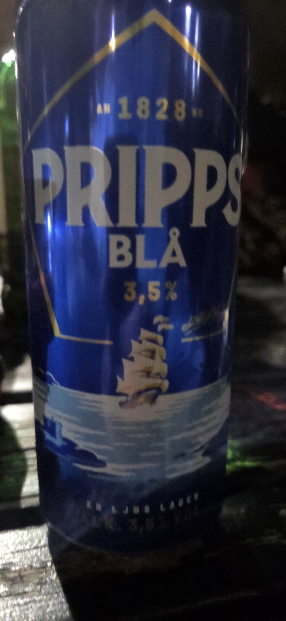 Pripps Blå Pure 3.5 %, Sweden