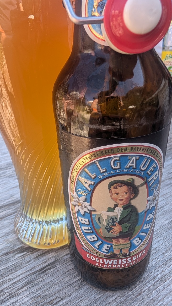 Allgäuer Büble Bier Edelweissbier Alkoholfrei, Germany