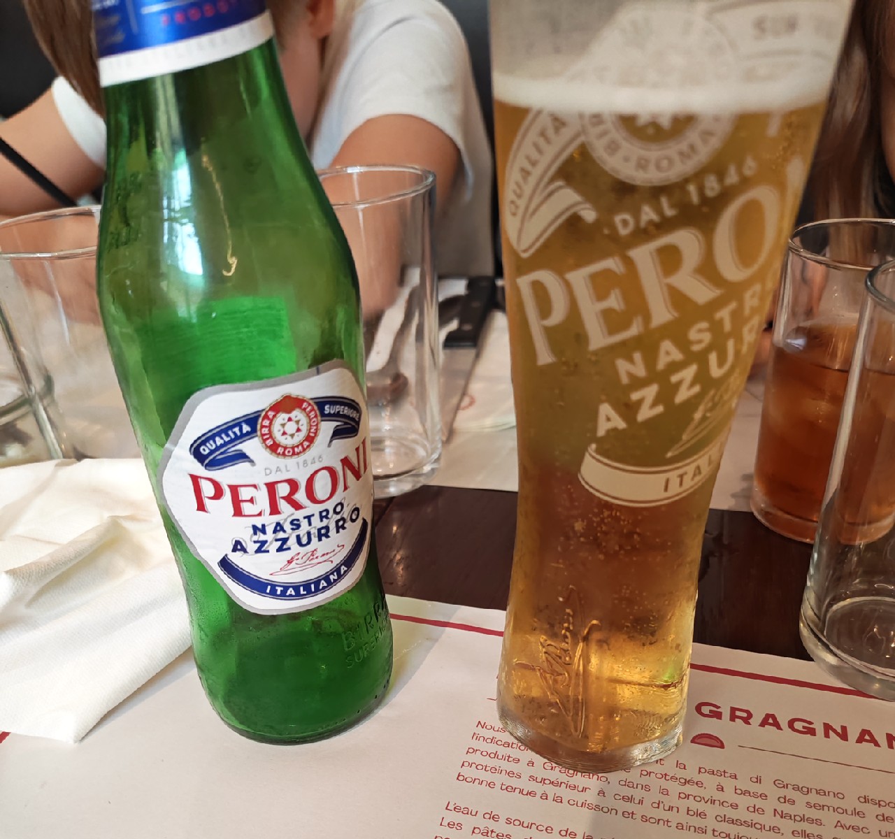 Nastro Azzurro, Italy