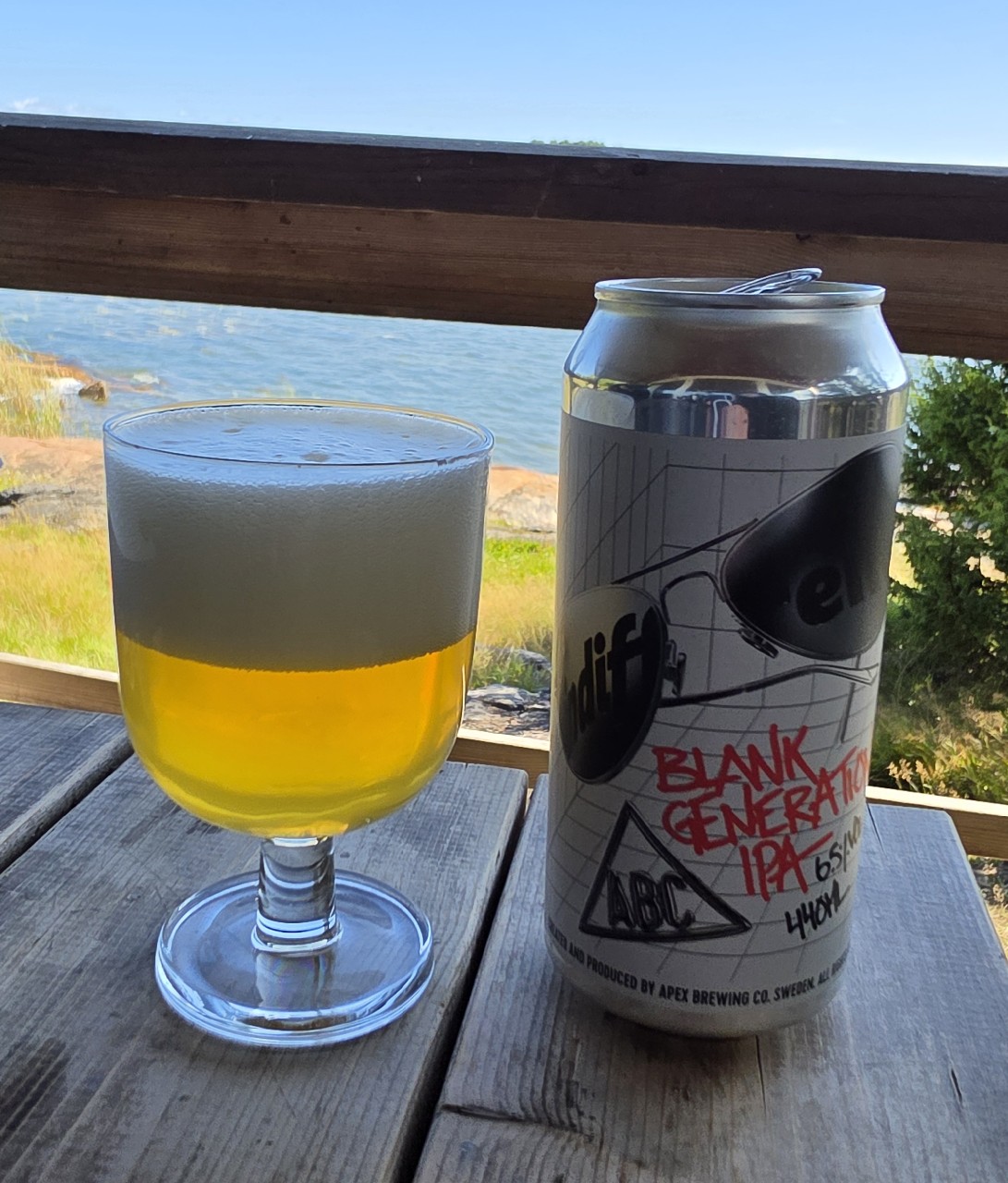 Blank Generation IPA, Apex Brewing Company