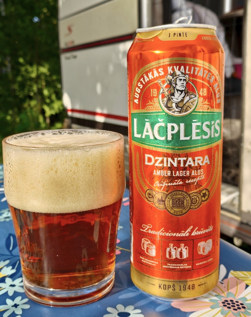 Lāčplēsis Dzintara Amber Lager, SIA Cido Grupa (Royal Unibrew)