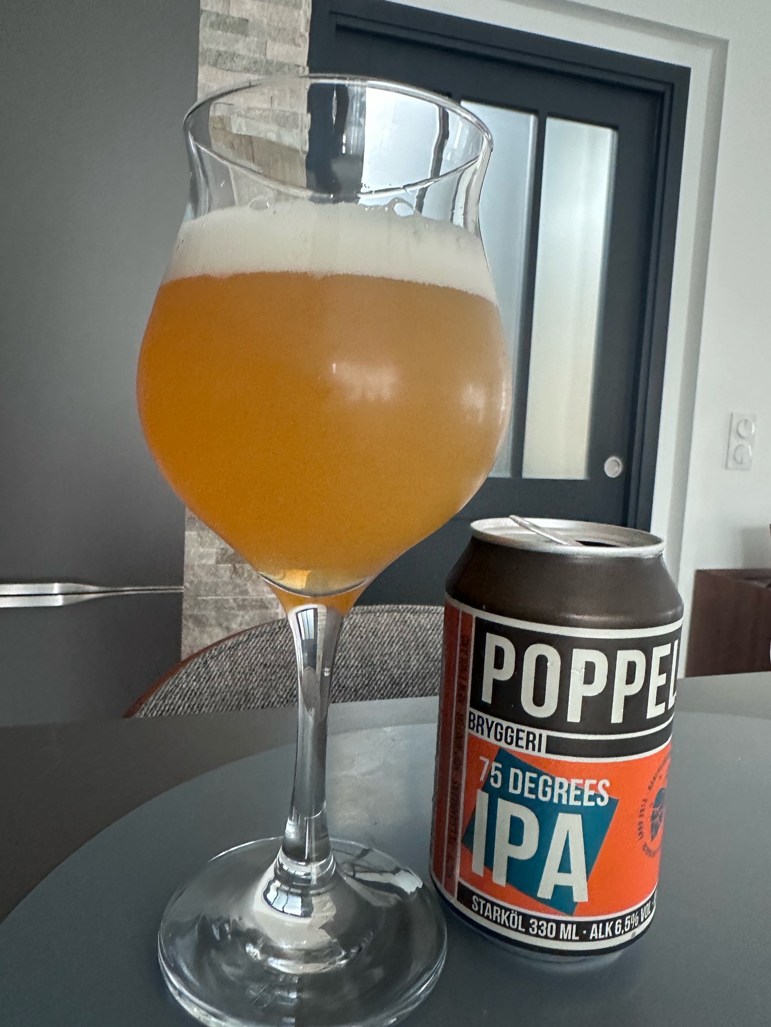 75 Degrees IPA, Poppels Bryggeri