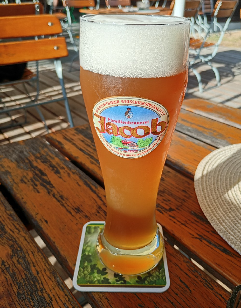 Jacob Naturtrübes Hefe Weissbier, Familienbrauerei Jacob