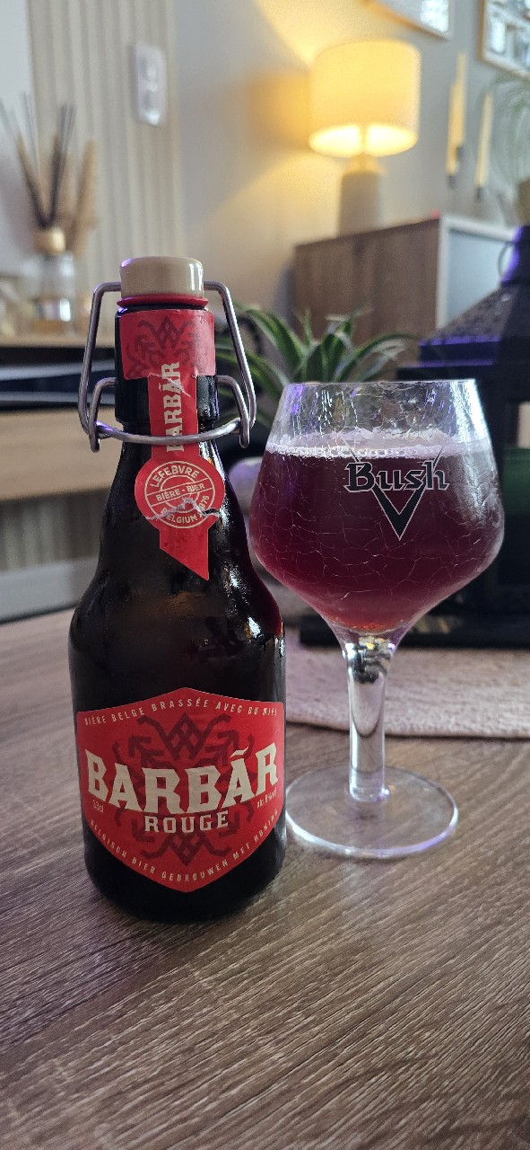 Barbãr Rouge, Brasserie Lefebvre
