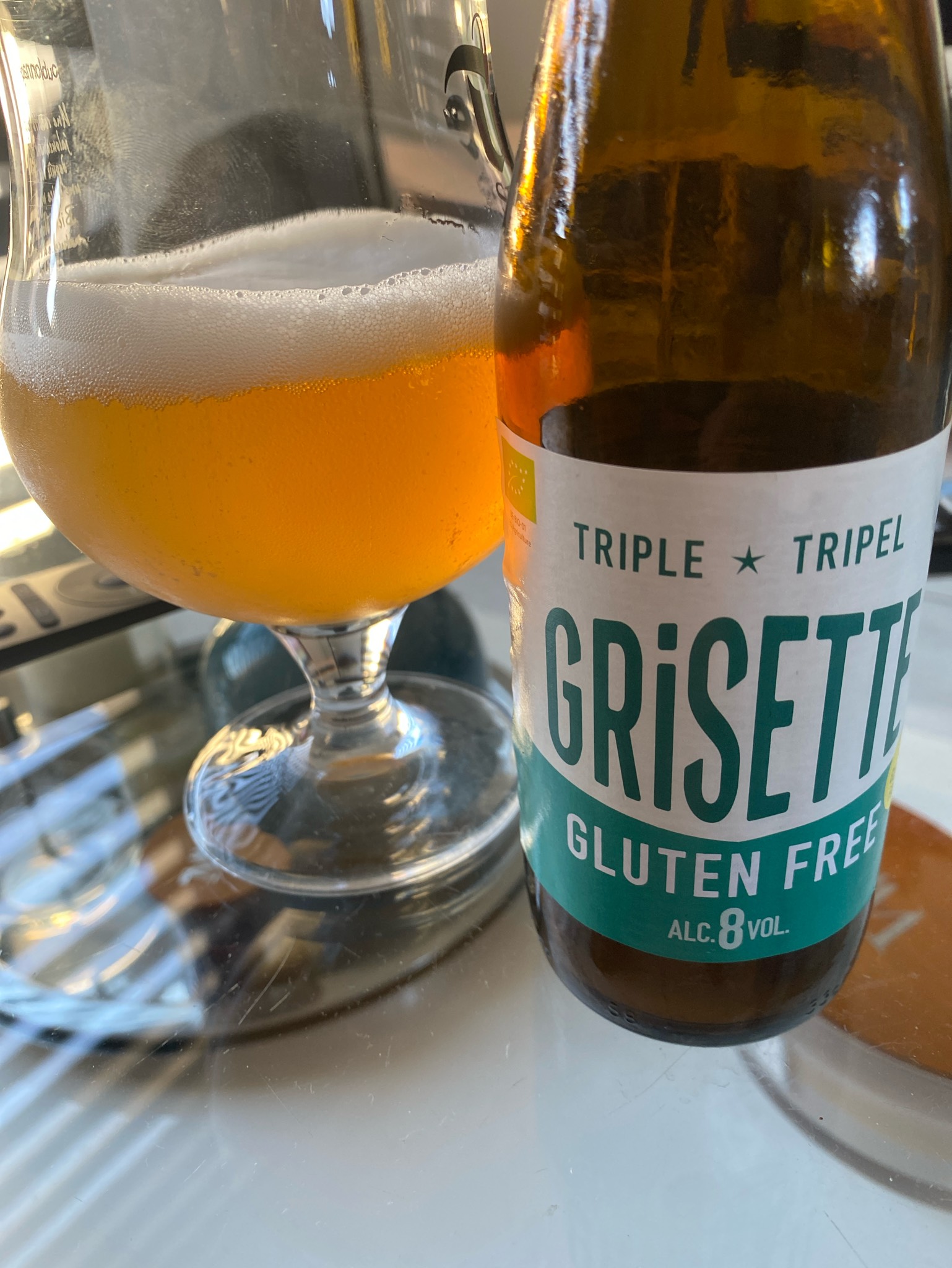 grisette triple bio, Brasserie St-Feuillien