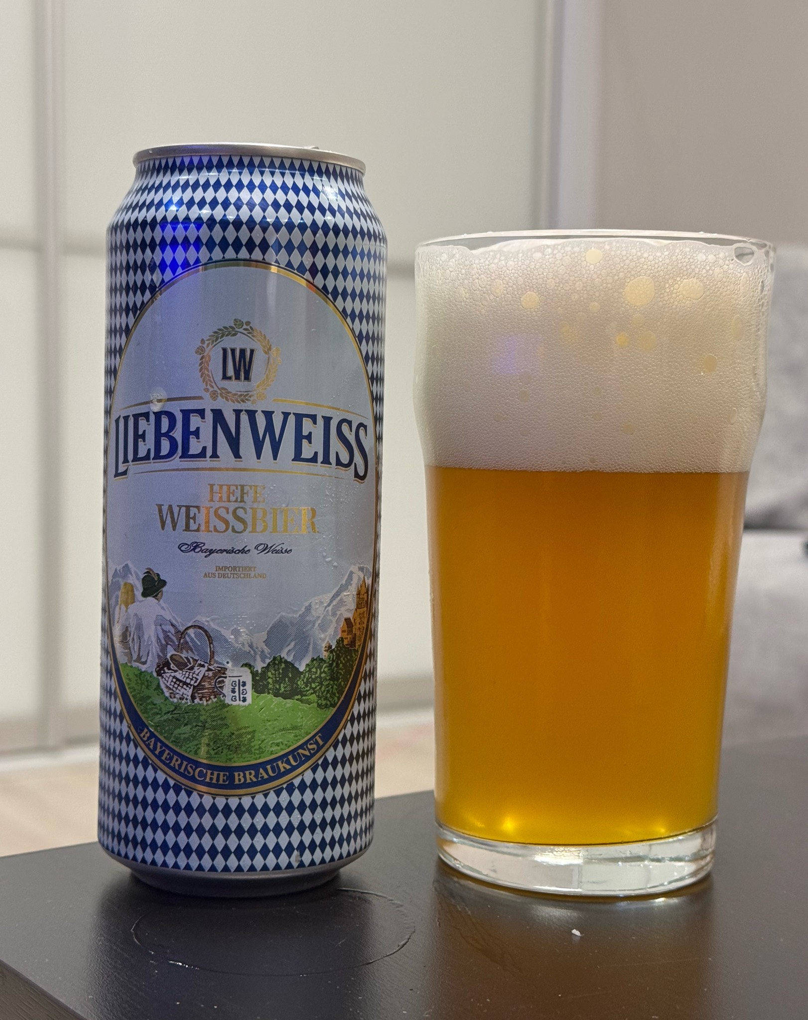 Liebenweiss Hefe-Weißbier, Arcobräu Gräfliches Brauhaus