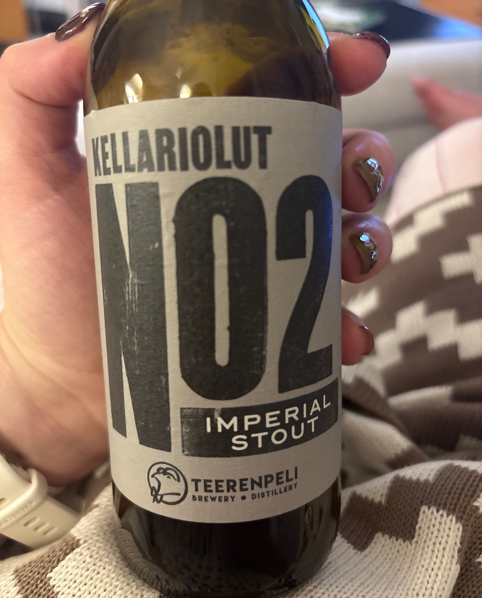 Kellariolut No 2 Imperial Stout, Finland