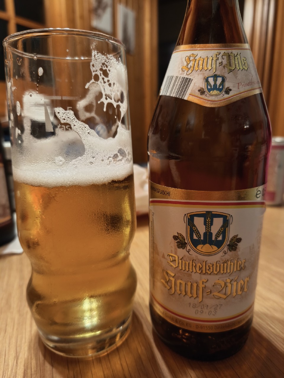Hauf-Pils, Brauerei Hauf Dinkelsbühl
