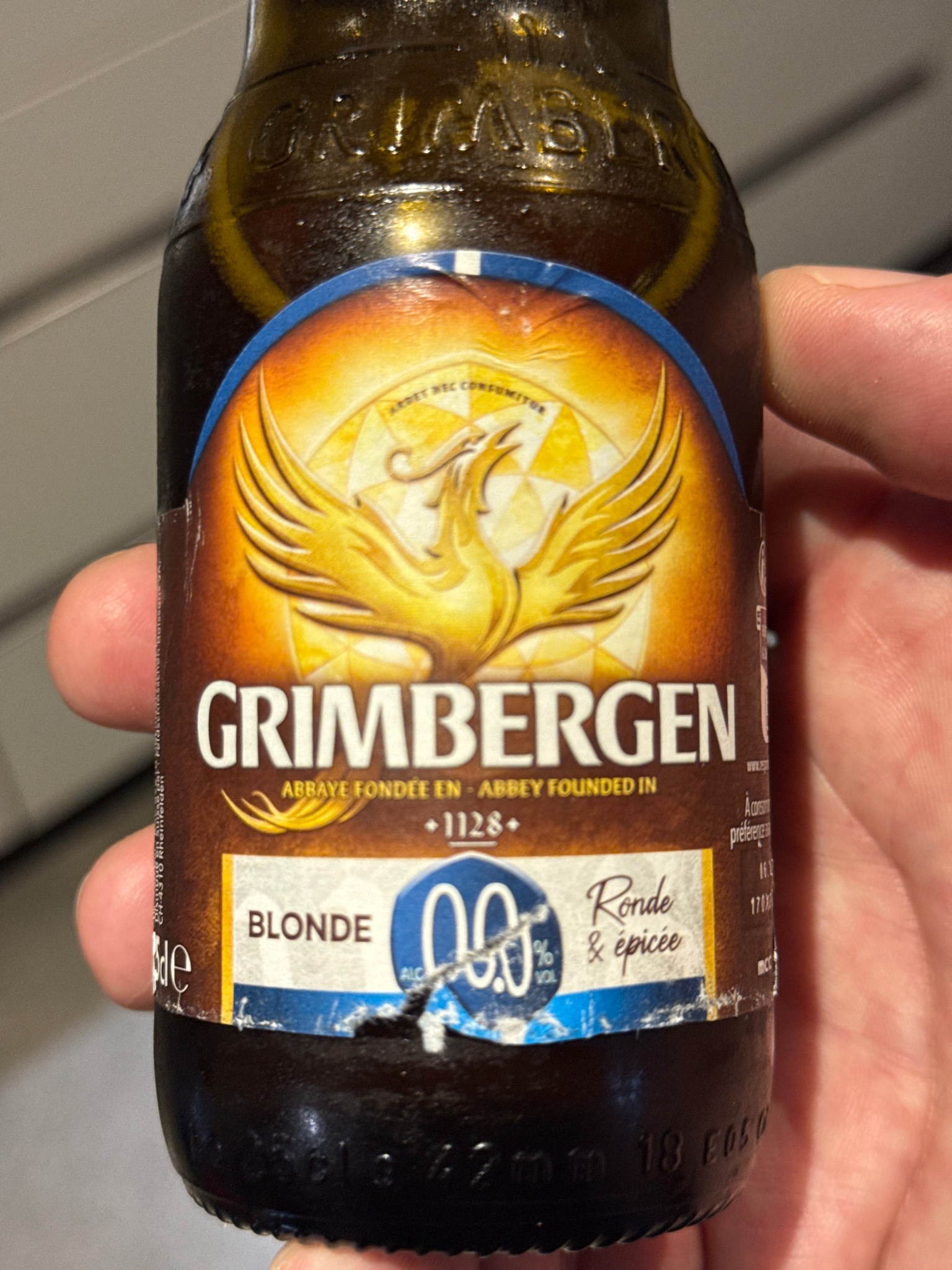 Grimbergen Blonde Sans Alcool, Belgium