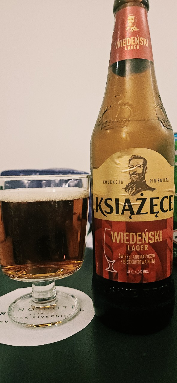 Książęce Złote Pszeniczne Lager, Tyskie Brewery Książęce (Asahi)