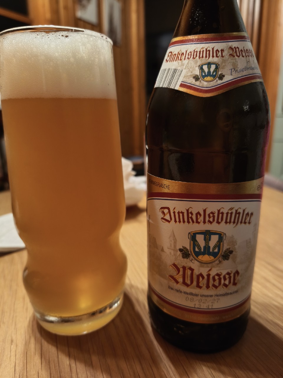 Dinkelsbühler Weiße, Brauerei Hauf Dinkelsbühl