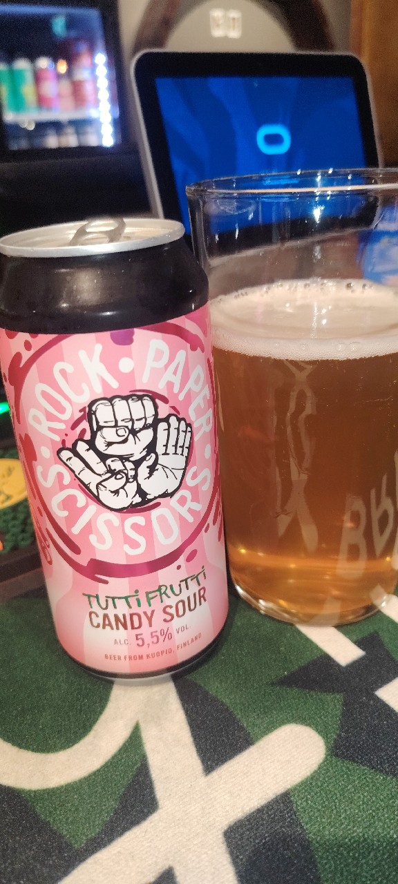 rock, paper, scissors candy sour, Paper Scissors Rock Brew Co.