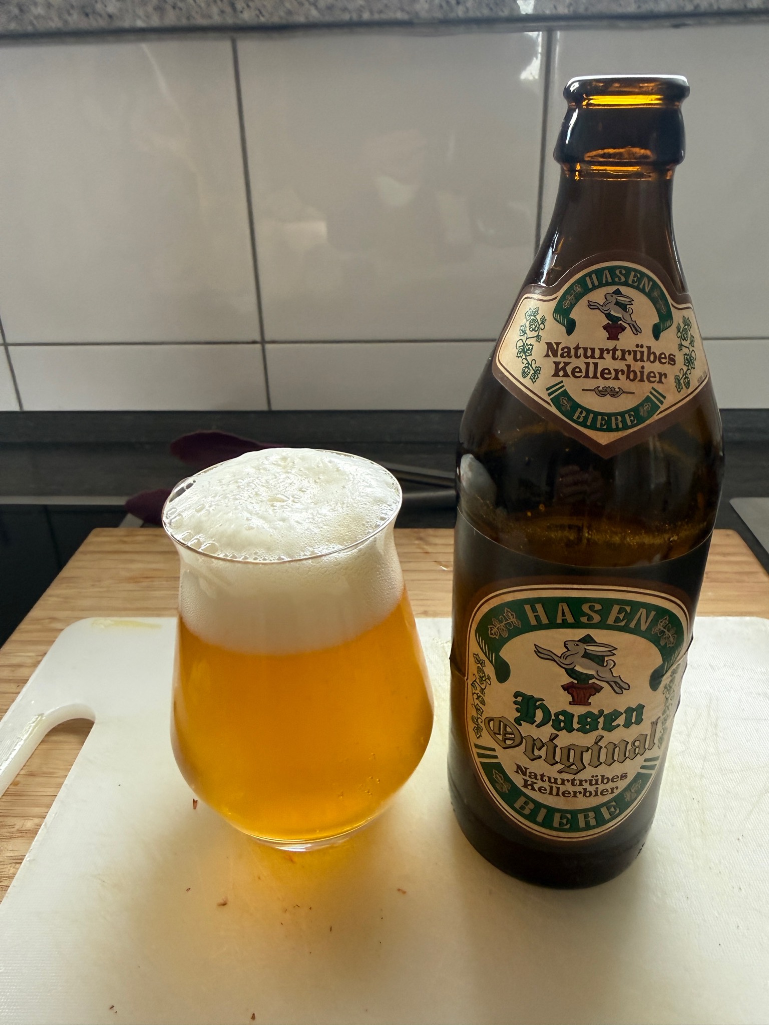 Augsburger Original Naturtrübes Kellerbier, Hasen-Bräu (Radeberger Gruppe)