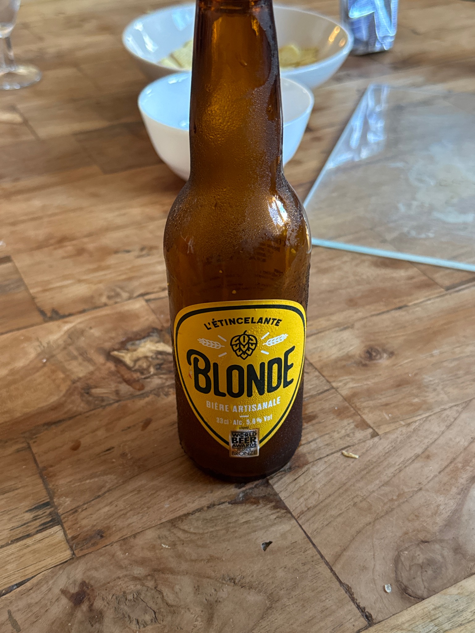 L'Étincelante Blonde, E. Leclerc - Marque Repère (Scamark)