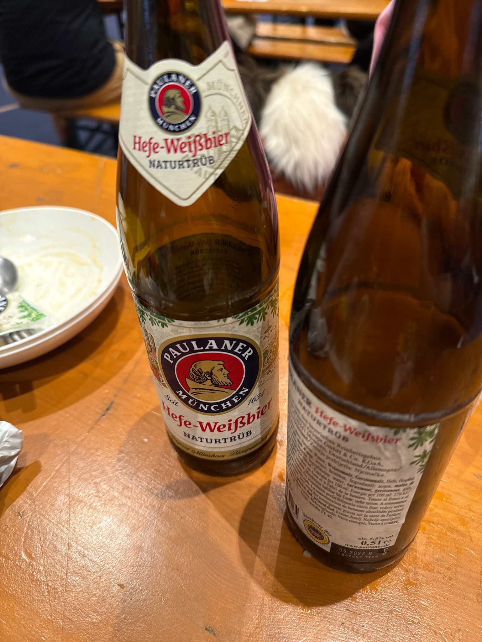 Paulaner Hefe-Weißbier Naturtrüb / Weissbier / Hefe-Weizen, Germany