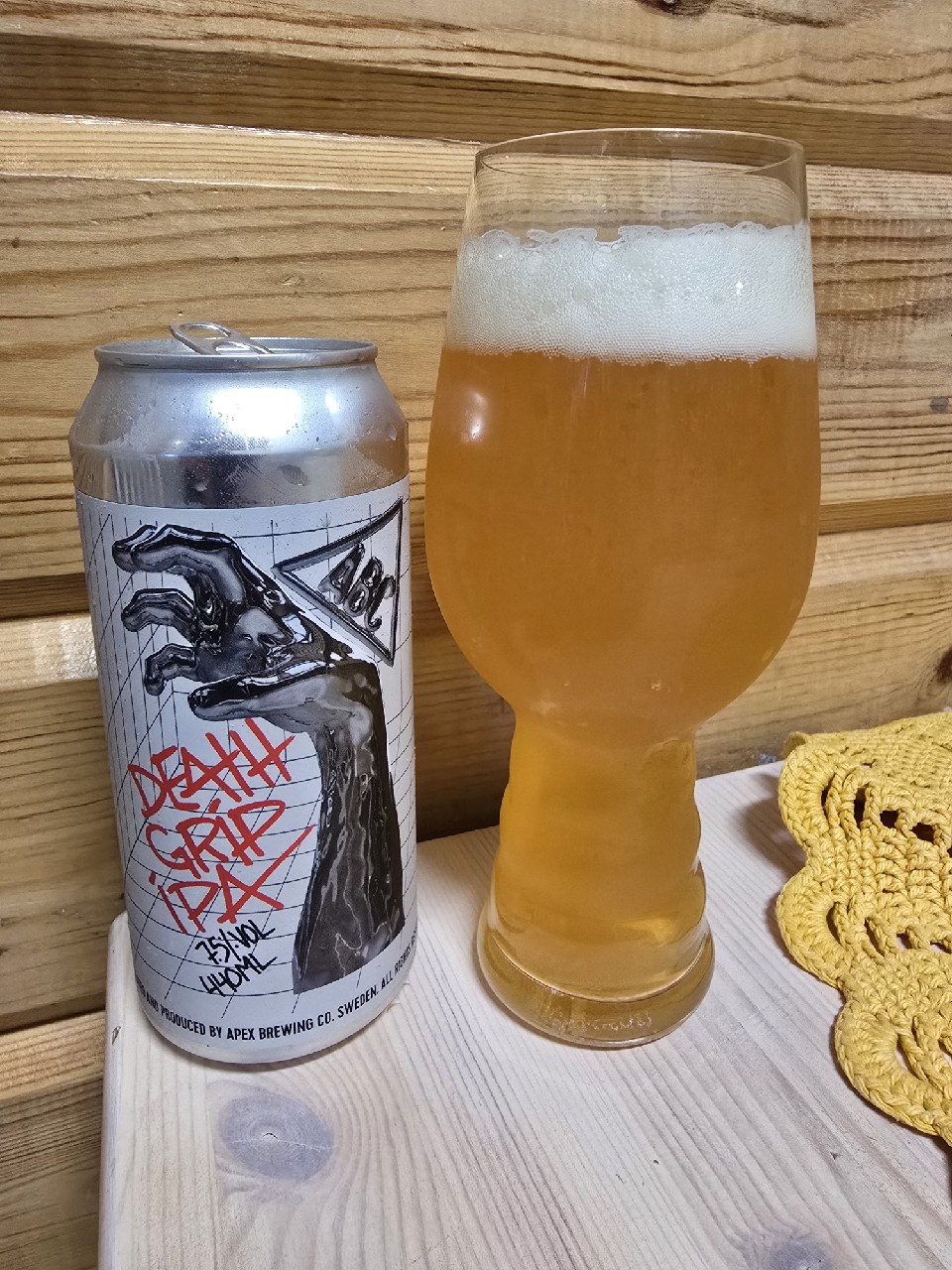 Death Grip IPA, Sweden