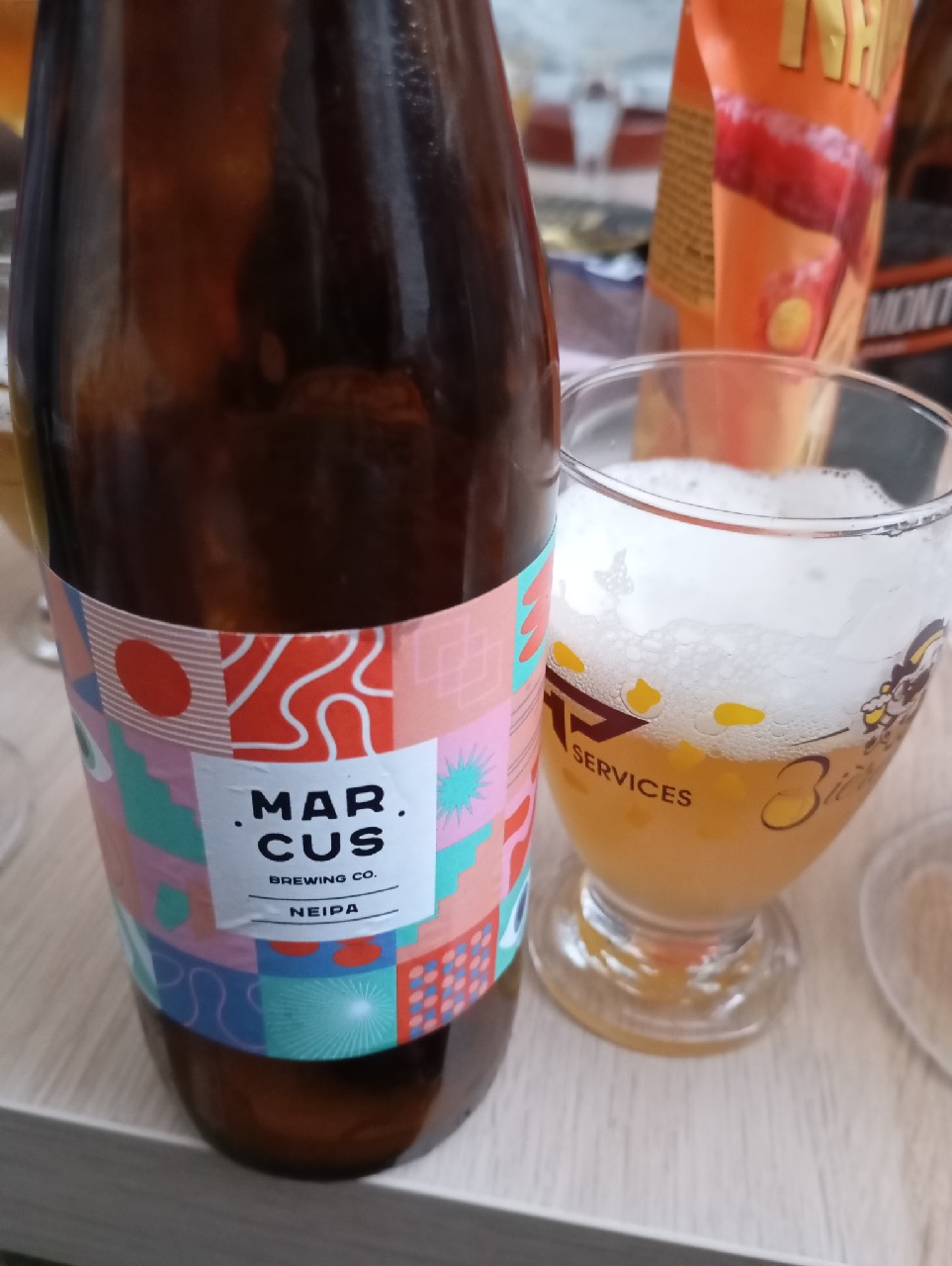 Marcus Beer NEIPA, Marcusbeer
