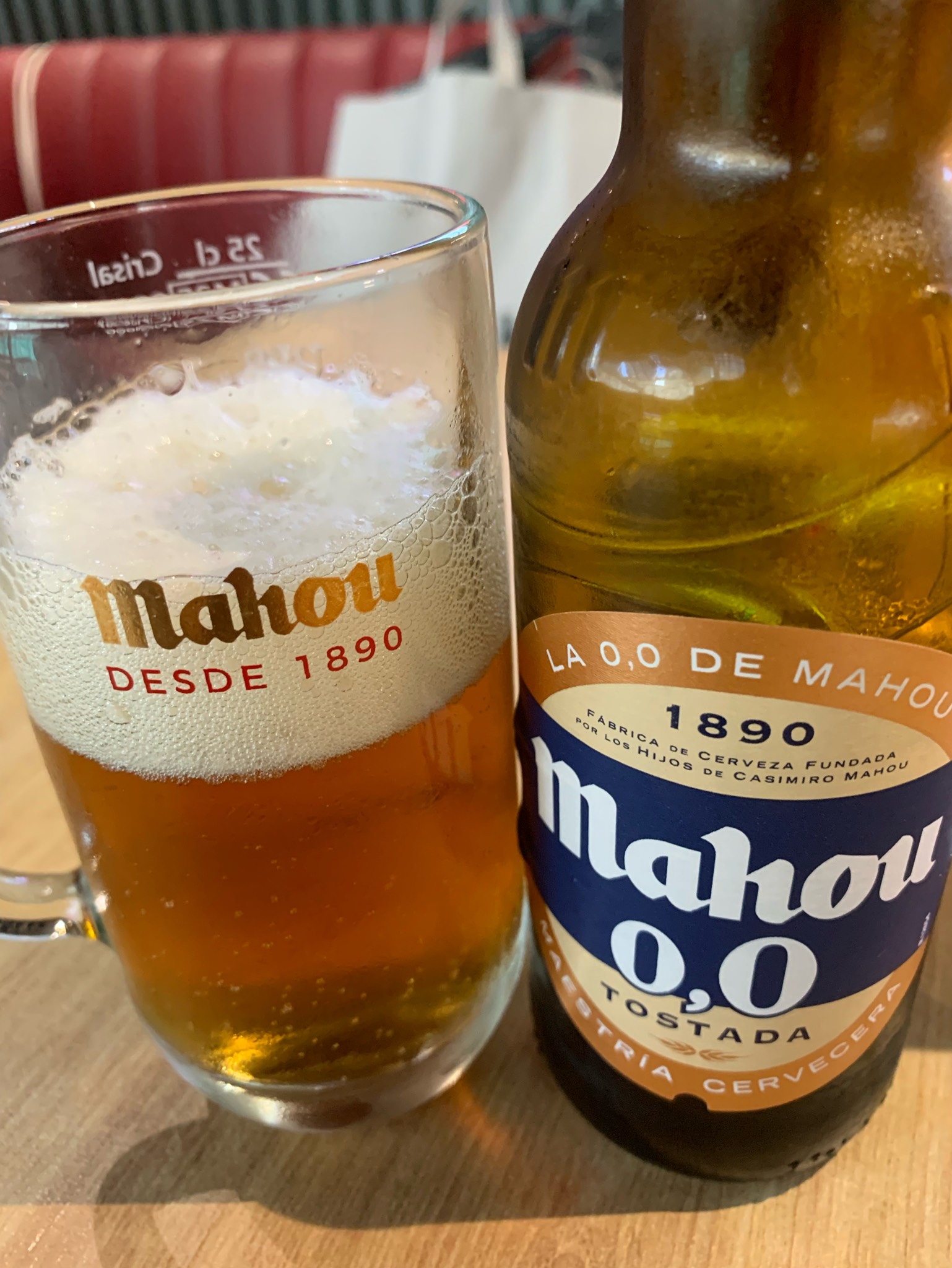 Mahou 0,0 Tostada, Spain