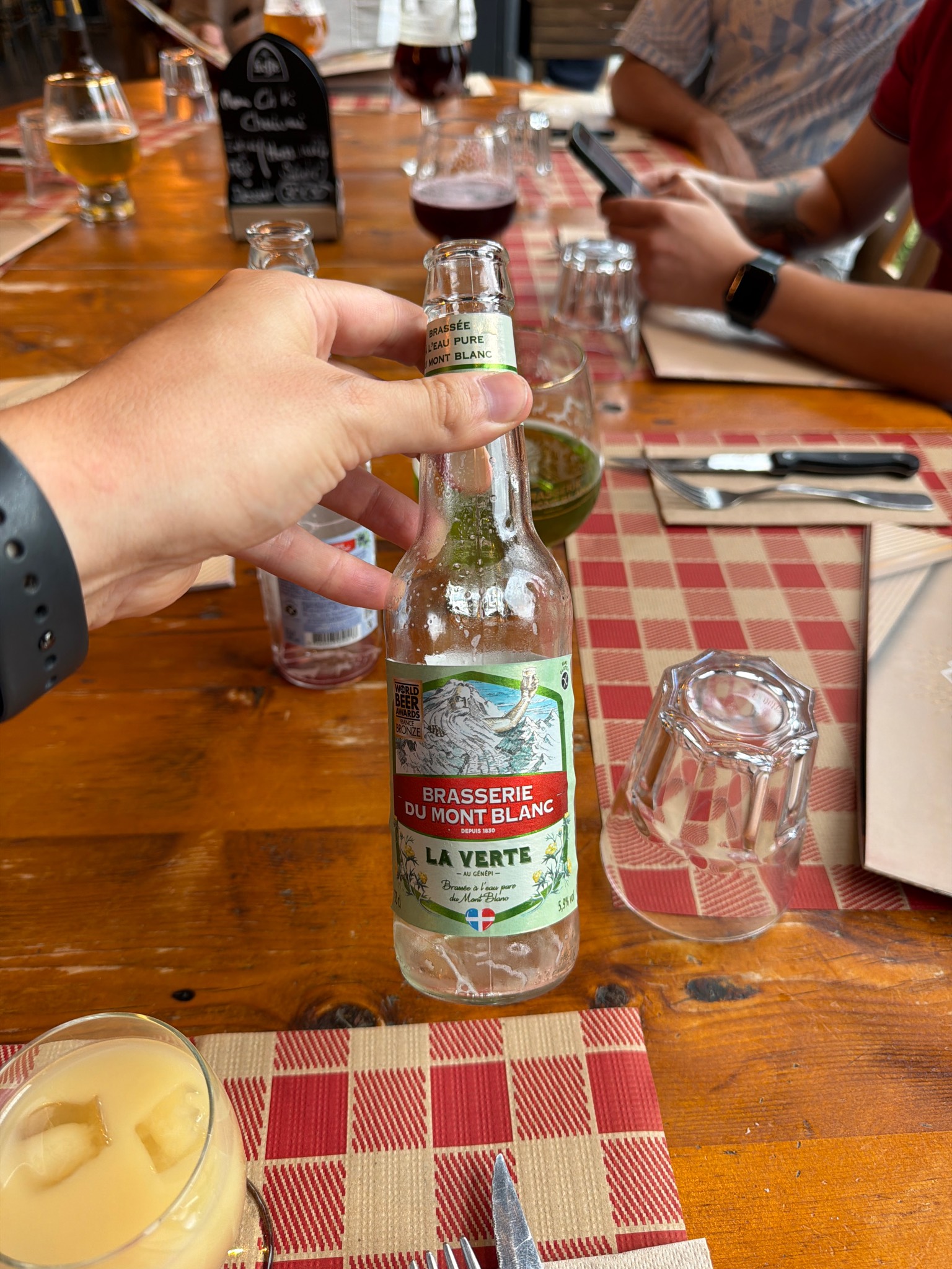 La Verte, Brasserie Du Mont Blanc