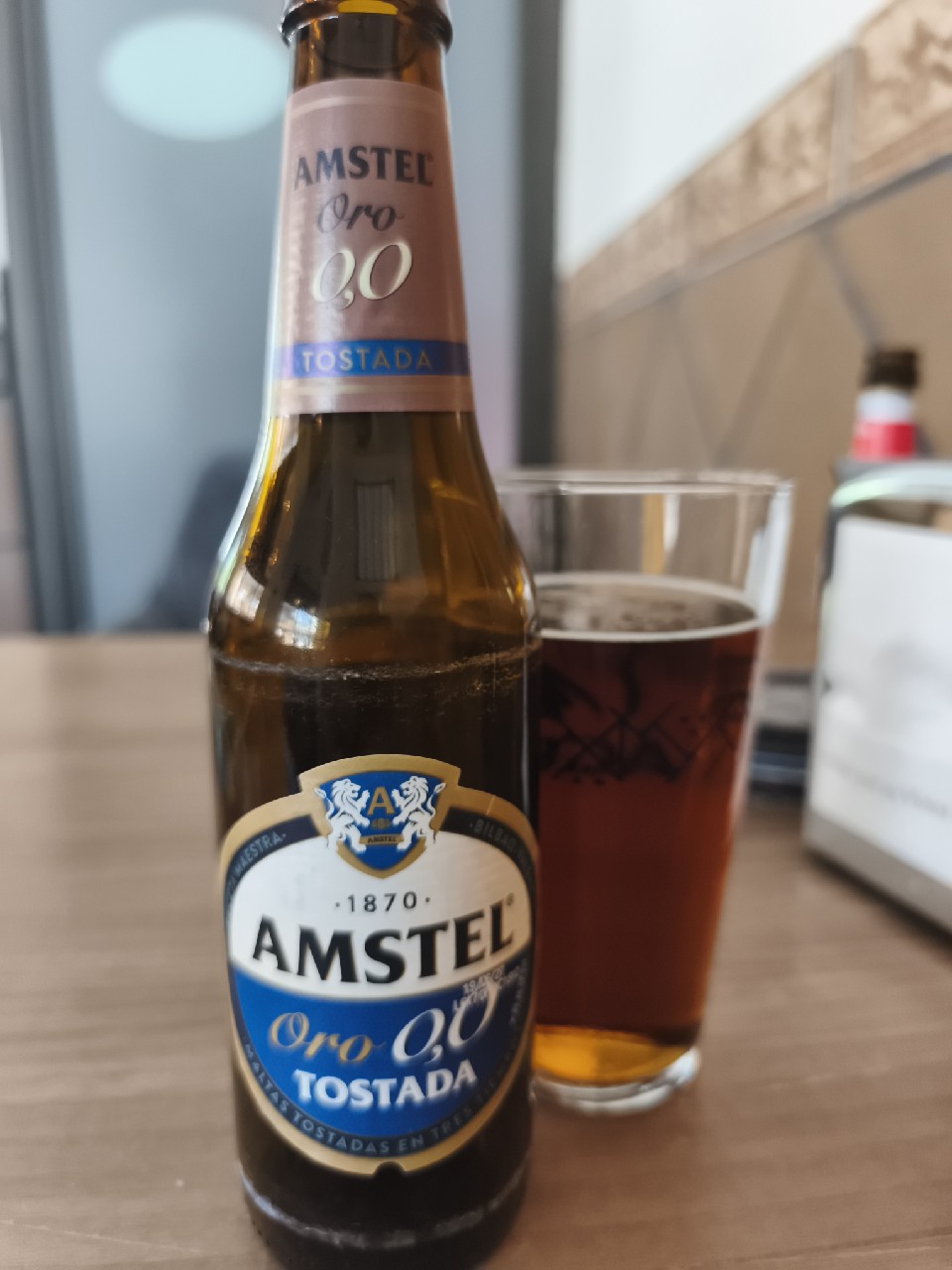 Amstel Oro 0,0 Tostada, Heineken España